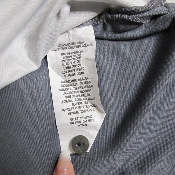 Ben Hogan Performance | Golf Polo Shirt Sleek Green Gray Graphic Design - Picture 6 of 10